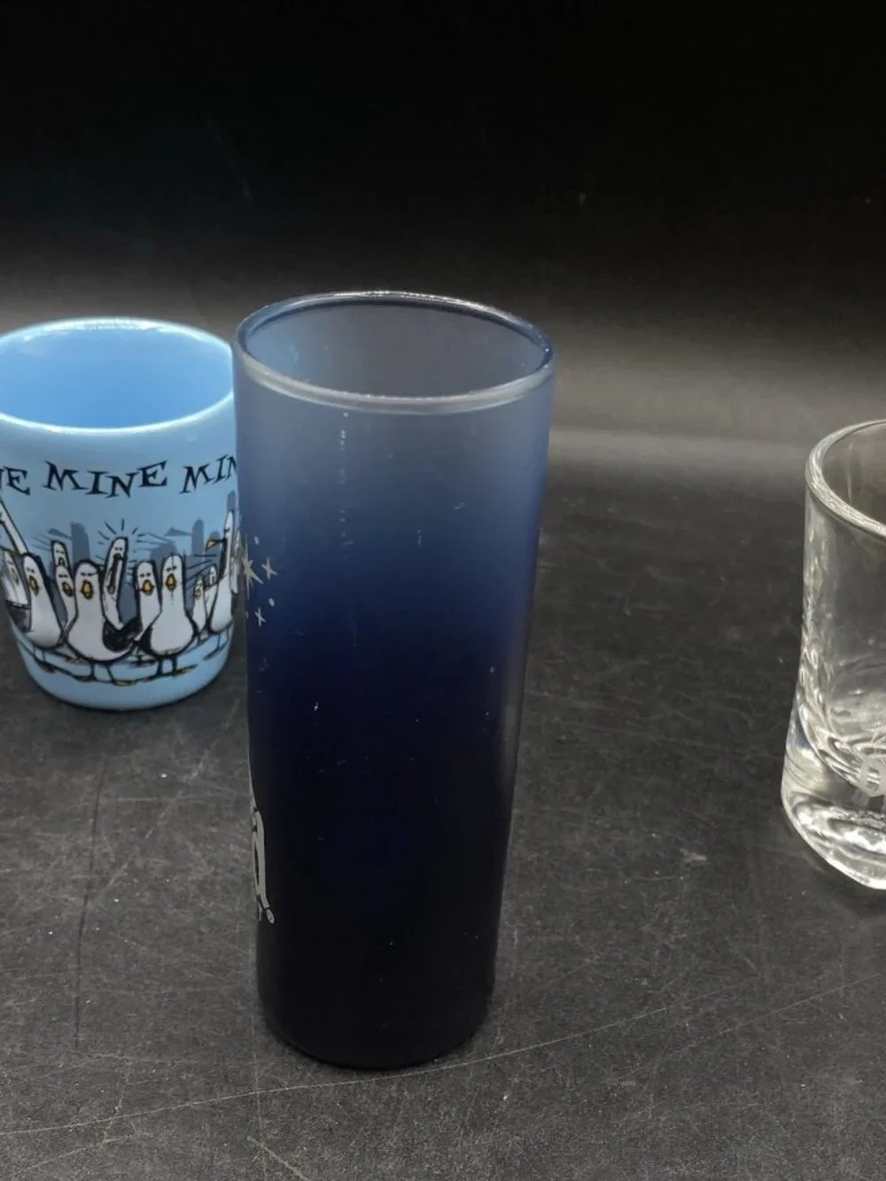 Disney 3 Shot Glasses Finding Nemo 60 Diamond Anniversary Disneyland